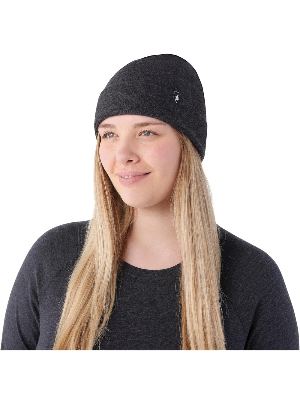 Smartwool Boiled Merino Wool Charcoal Beanie Unisex NWT - Picture 3 of 3